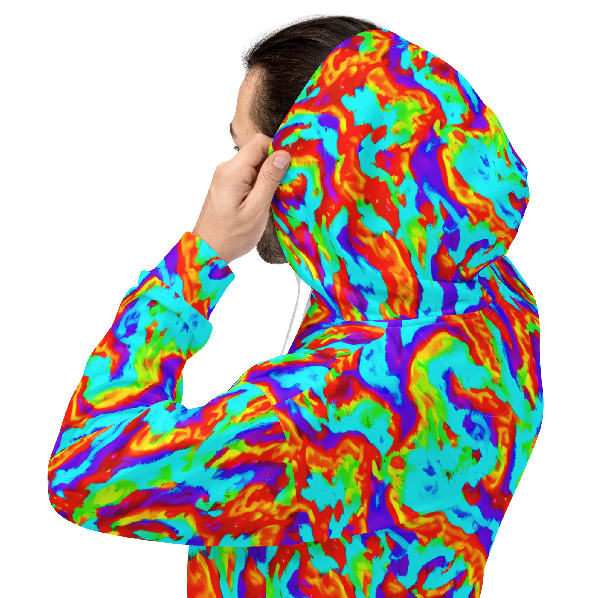 Candy Riot on Hoodie — Back