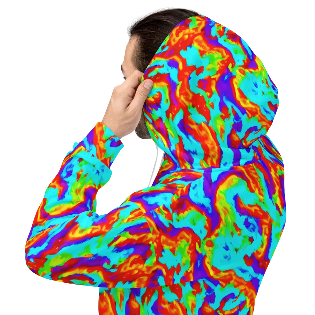 Candy Riot on Hoodie — Back