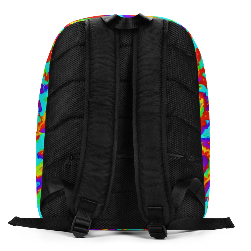 Candy Riot on Minimalist Backpack — Back