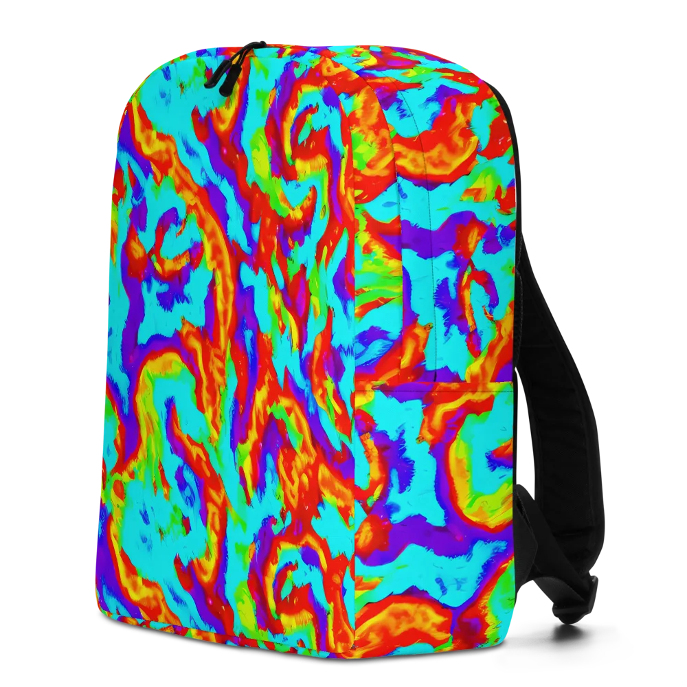 Candy Riot on Minimalist Backpack — Left