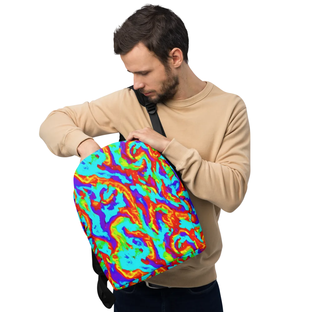 Candy Riot on Minimalist Backpack — Front