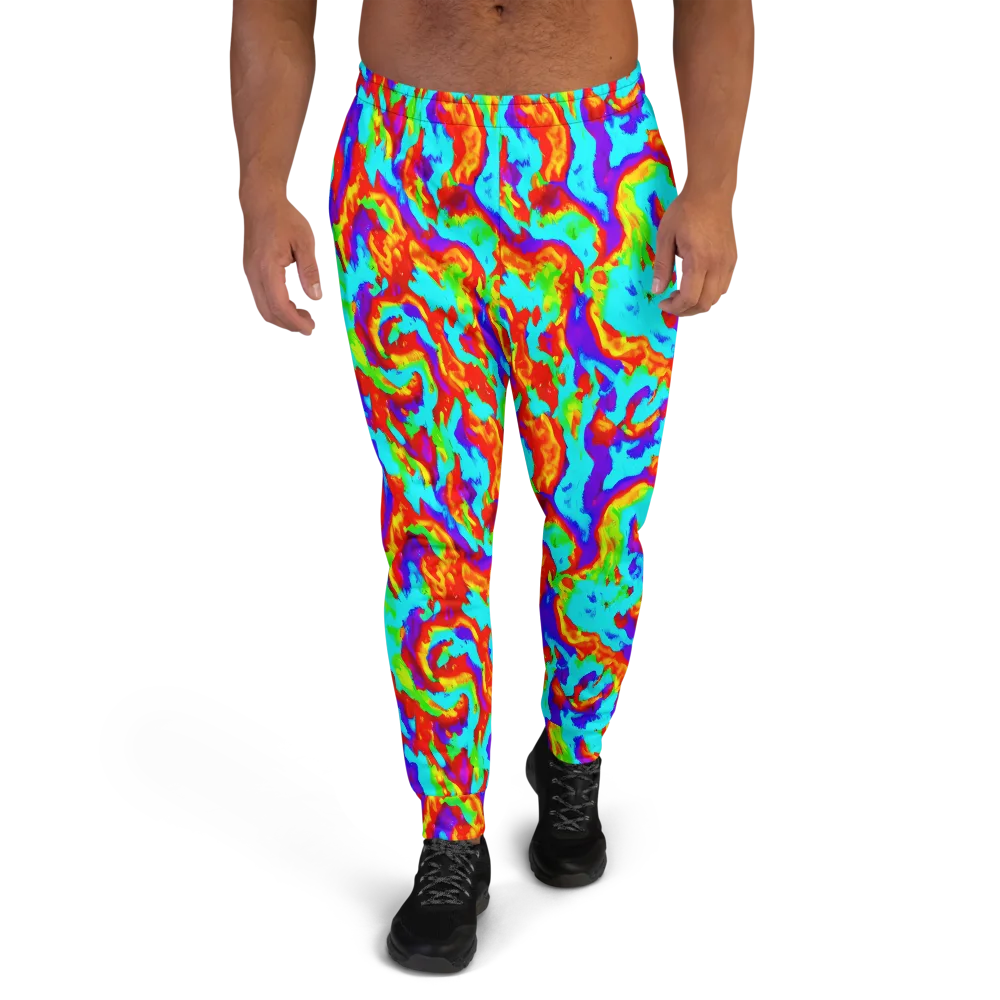 Candy Riot on Men's Joggers — Front