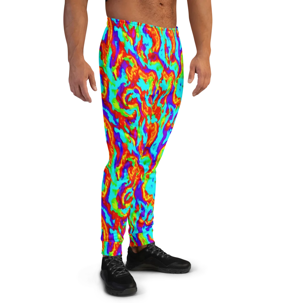Candy Riot on Men's Joggers — Right