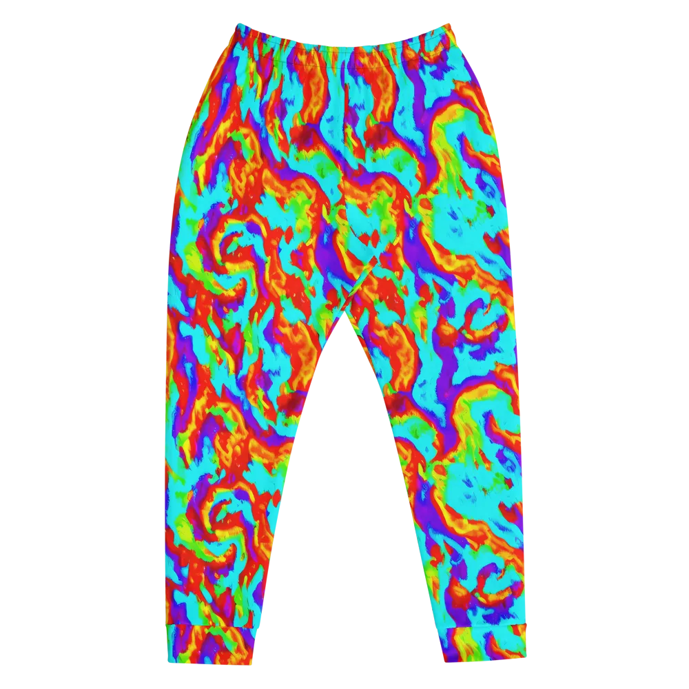 Candy Riot on Men's Joggers — Front