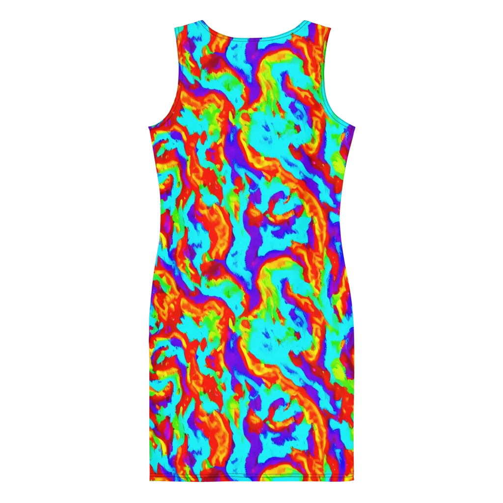 Candy Riot on Bodycon Dress — Back