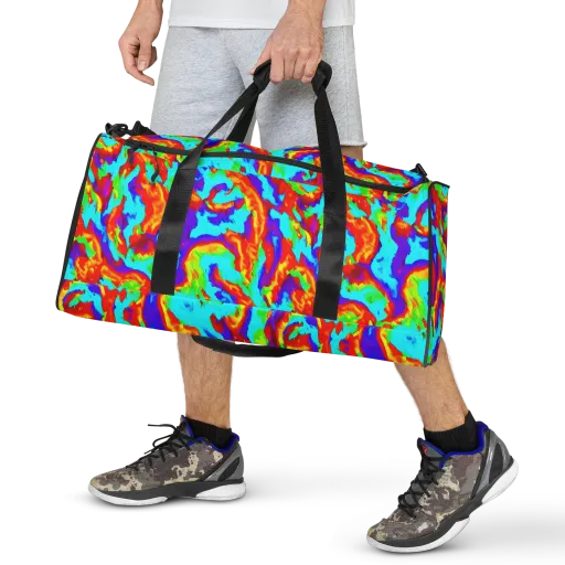 Candy Riot on a Duffle Bag