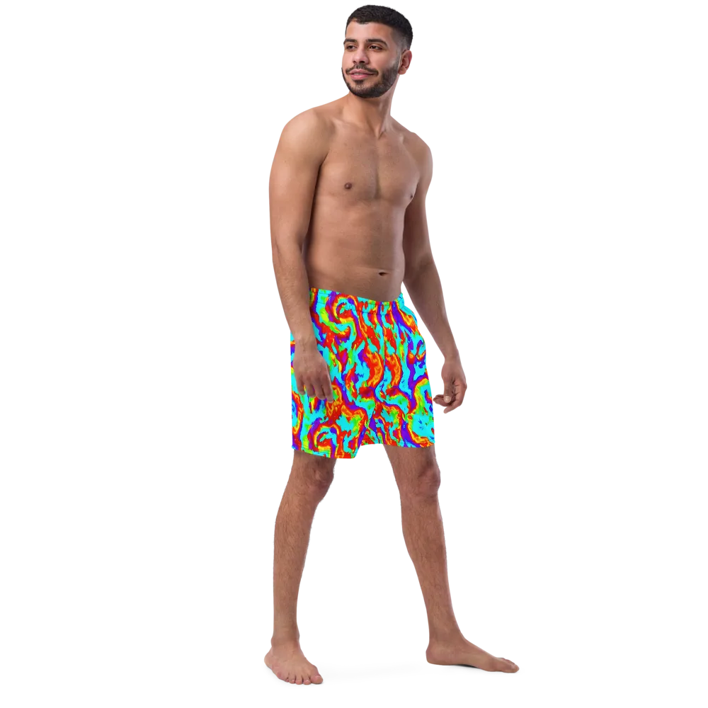 Candy Riot on Swim Trunks — Right Front