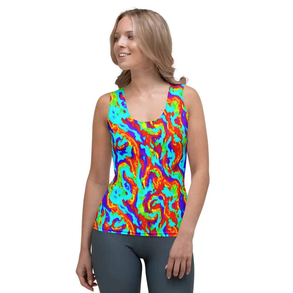 Candy Riot on Women's Tank Top — Front