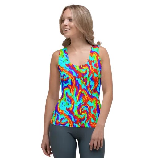 Candy Riot on a Women's Tank Top