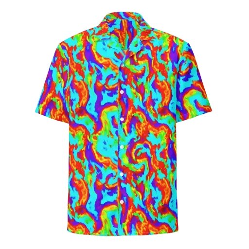 Candy Riot on a Button Shirt