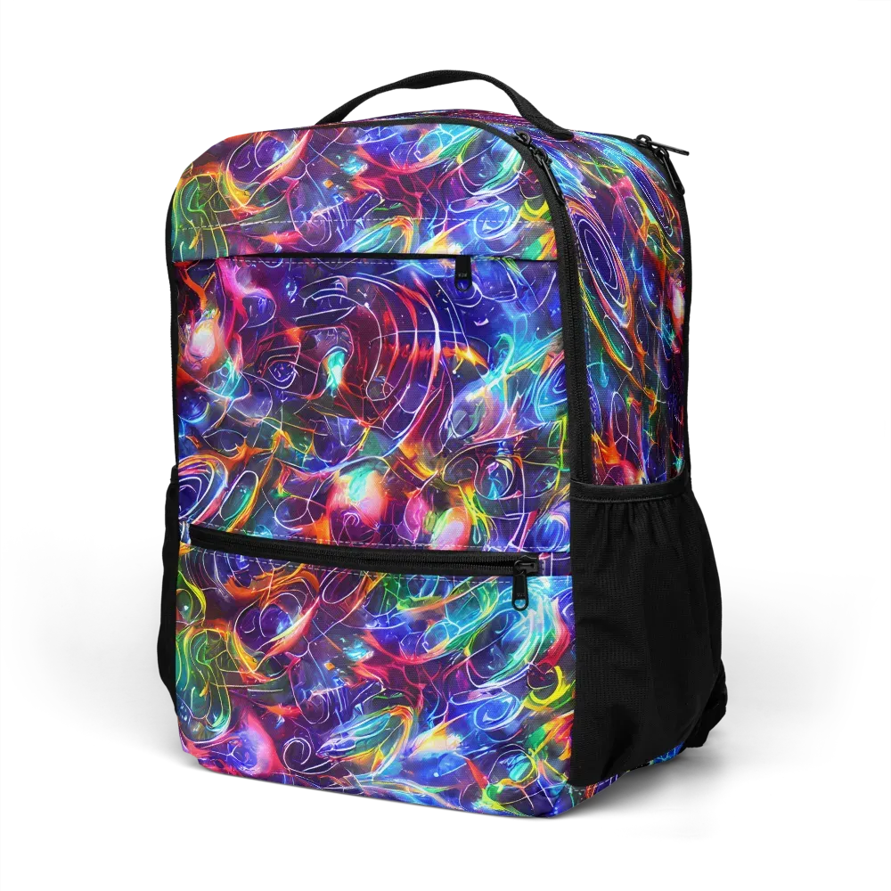 Molten Ribbon Reef on Utility Backpack — Left Front