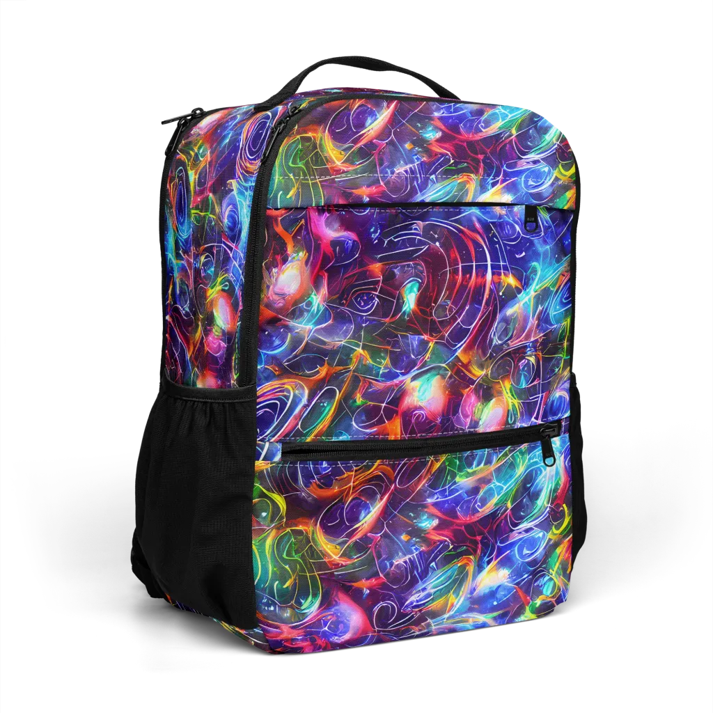 Molten Ribbon Reef on Utility Backpack — Right Front