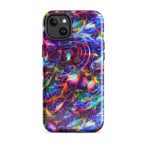 Molten Ribbon Reef on a MagSafe Tough Case for iPhone®