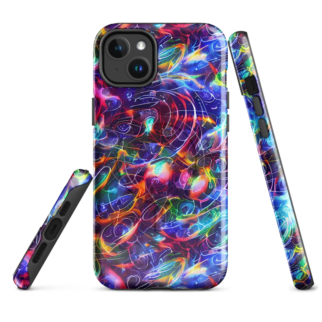Molten Ribbon Reef on MagSafe Tough Case for iPhone® — Front