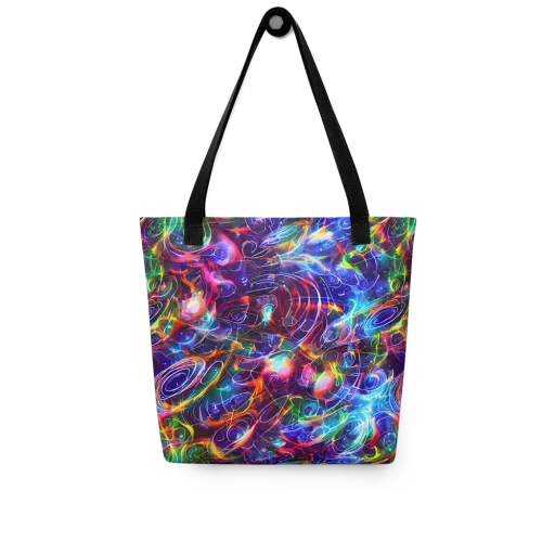Molten Ribbon Reef on a Tote Bag