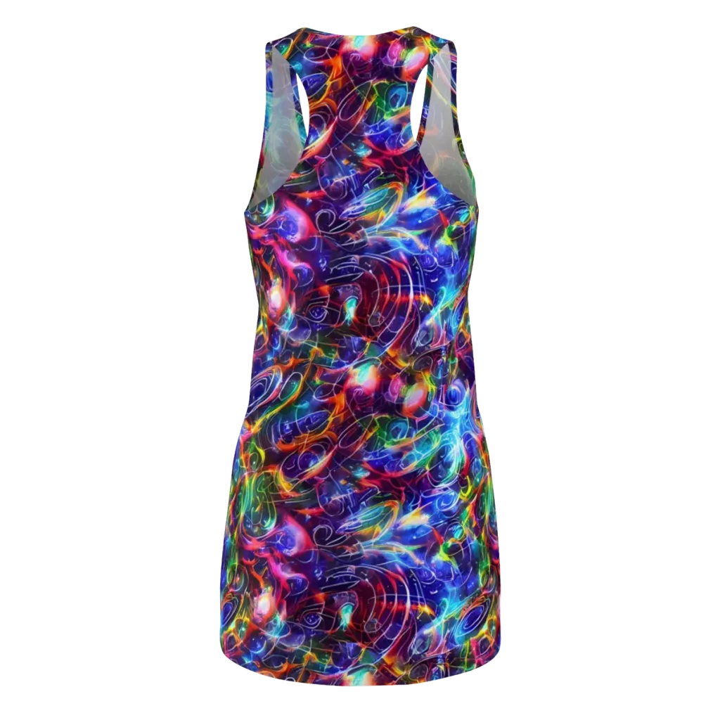 Molten Ribbon Reef on Racerback Dress — Back