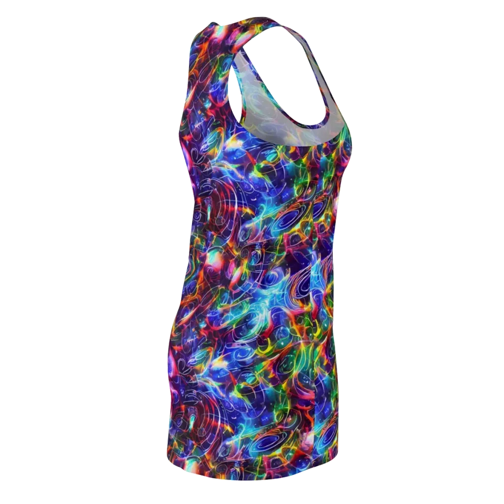 Molten Ribbon Reef on Racerback Dress — Back Side