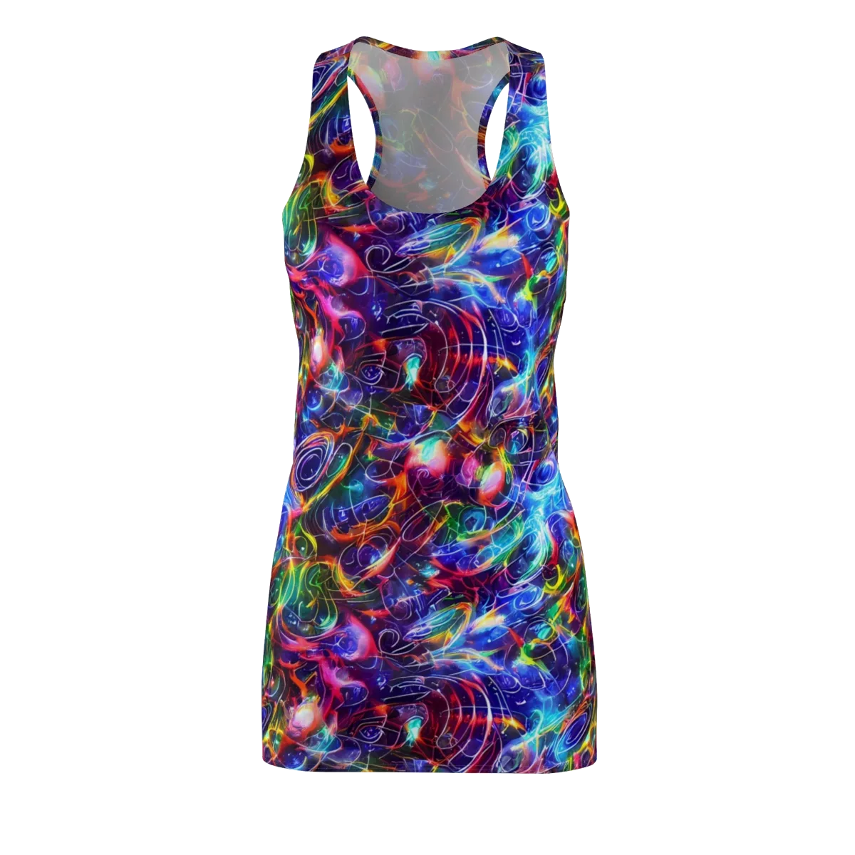 Molten Ribbon Reef on Racerback Dress — Front