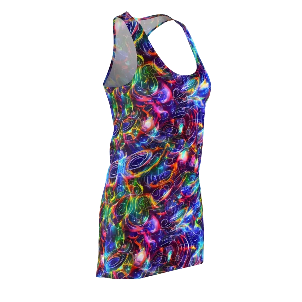 Molten Ribbon Reef on Racerback Dress — Front Side