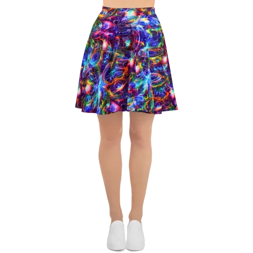 Molten Ribbon Reef on a Skater Skirt