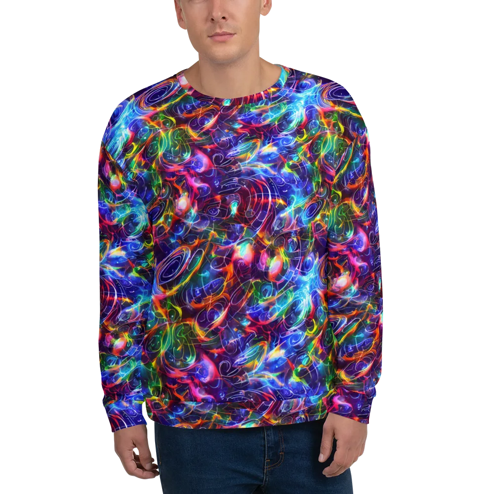 Molten Ribbon Reef on Sweatshirt — Front