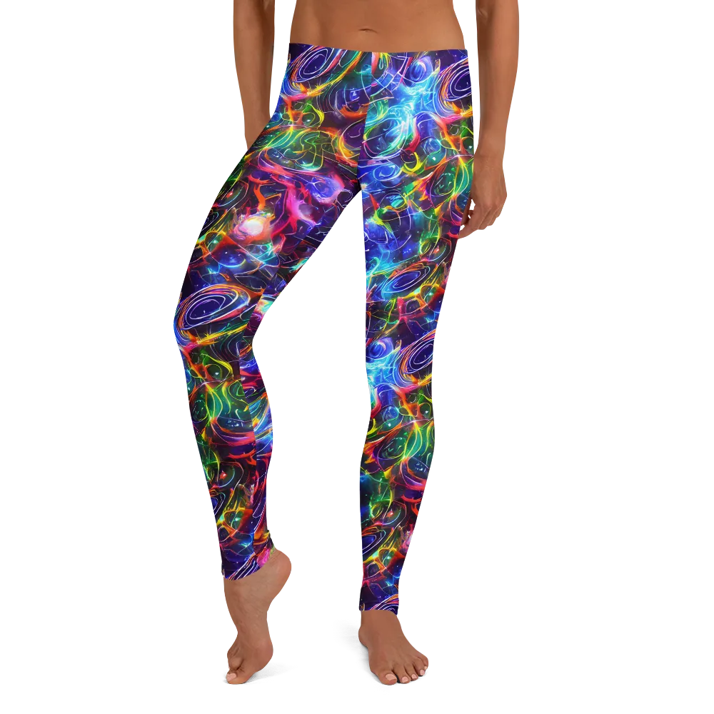 Molten Ribbon Reef on Leggings — Front