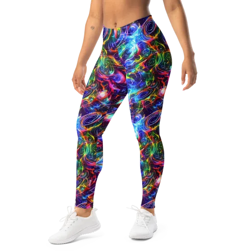 Molten Ribbon Reef on a Leggings