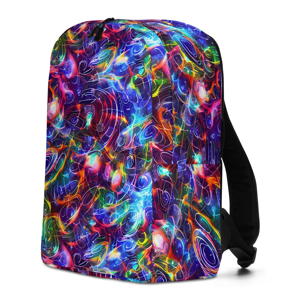 Molten Ribbon Reef on Minimalist Backpack — Left