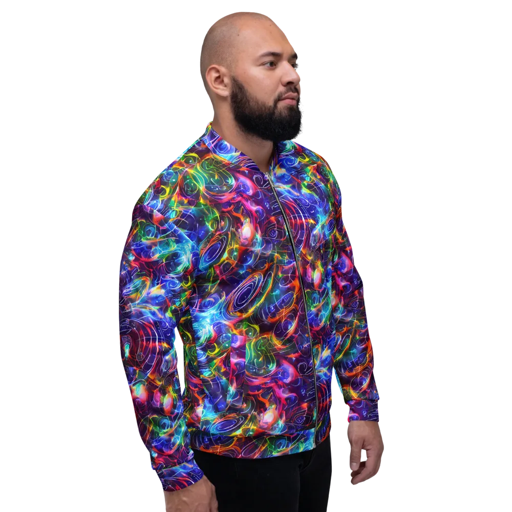 Molten Ribbon Reef on Bomber Jacket — Right