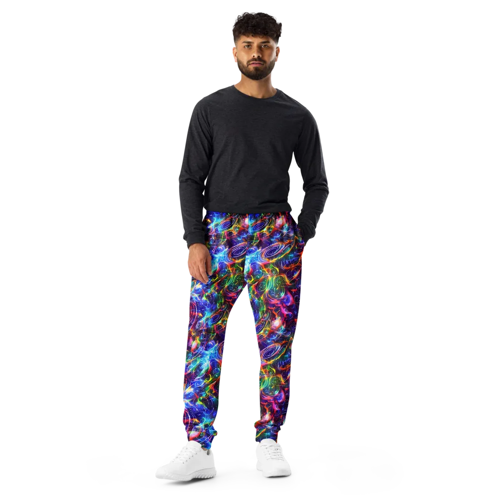 Molten Ribbon Reef on Men's Joggers — Front