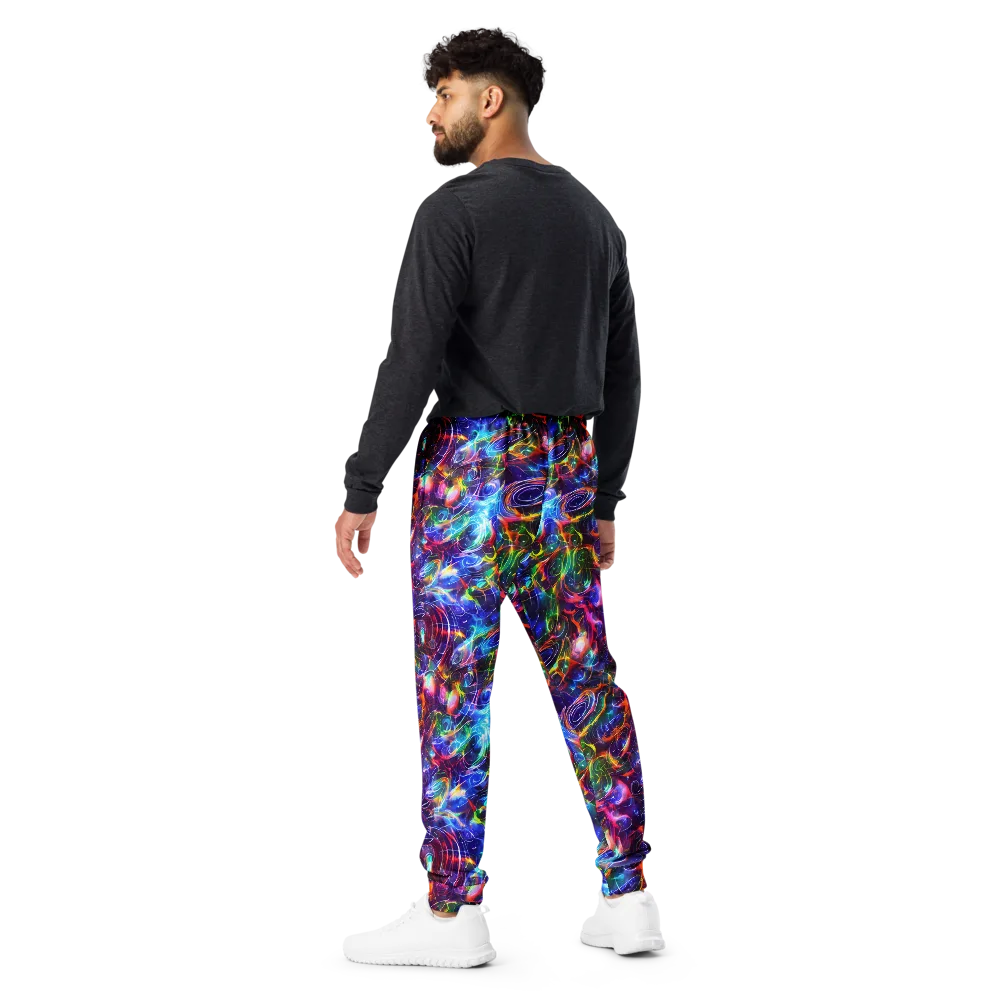Molten Ribbon Reef on Men's Joggers — Back