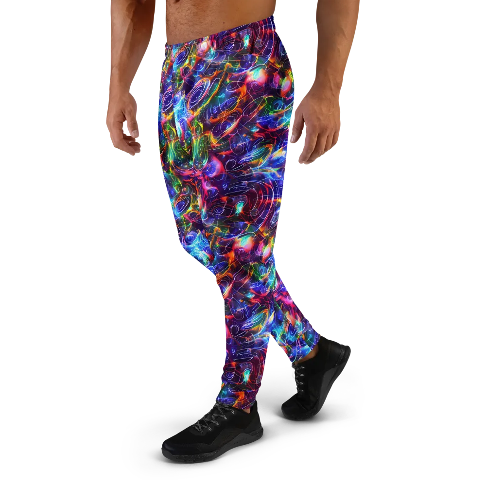 Molten Ribbon Reef on Men's Joggers — Left