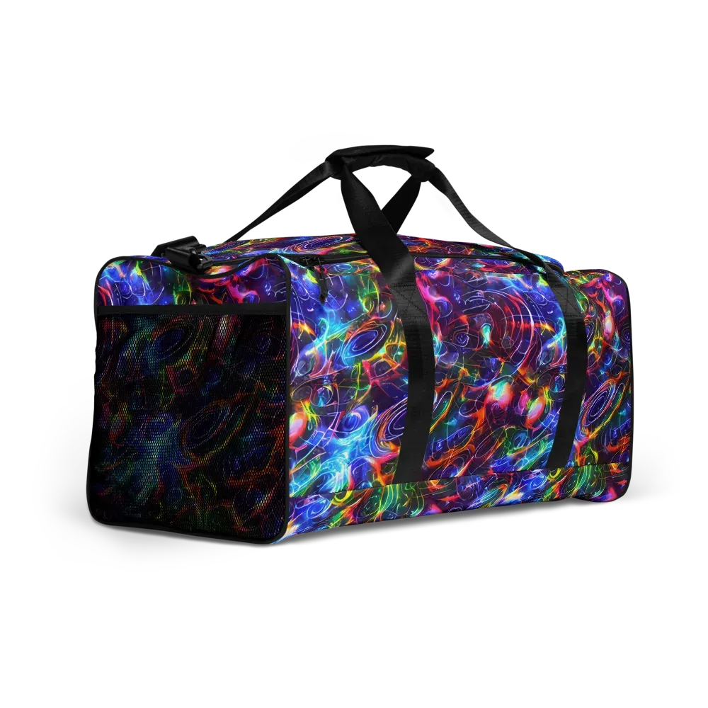 Molten Ribbon Reef on Duffle Bag — Right Front