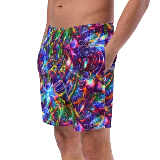 Molten Ribbon Reef on a Swim Trunks