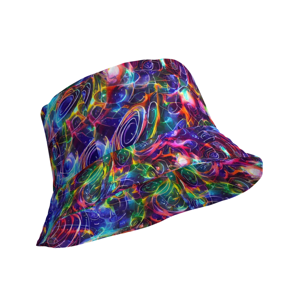 Molten Ribbon Reef on Reversible Bucket Hat — Product details Outside