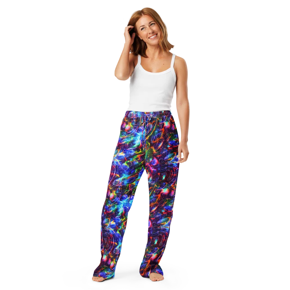 Molten Ribbon Reef on Women's Pajama Pants — Front