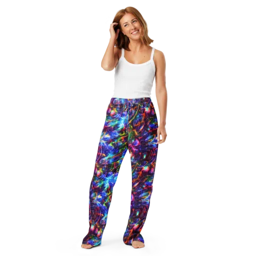 Molten Ribbon Reef on a Women's Pajama Pants