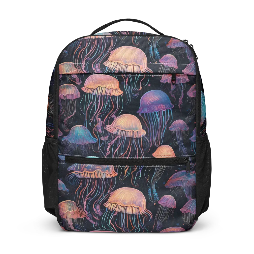 Luminous Medusa on Utility Backpack — Front
