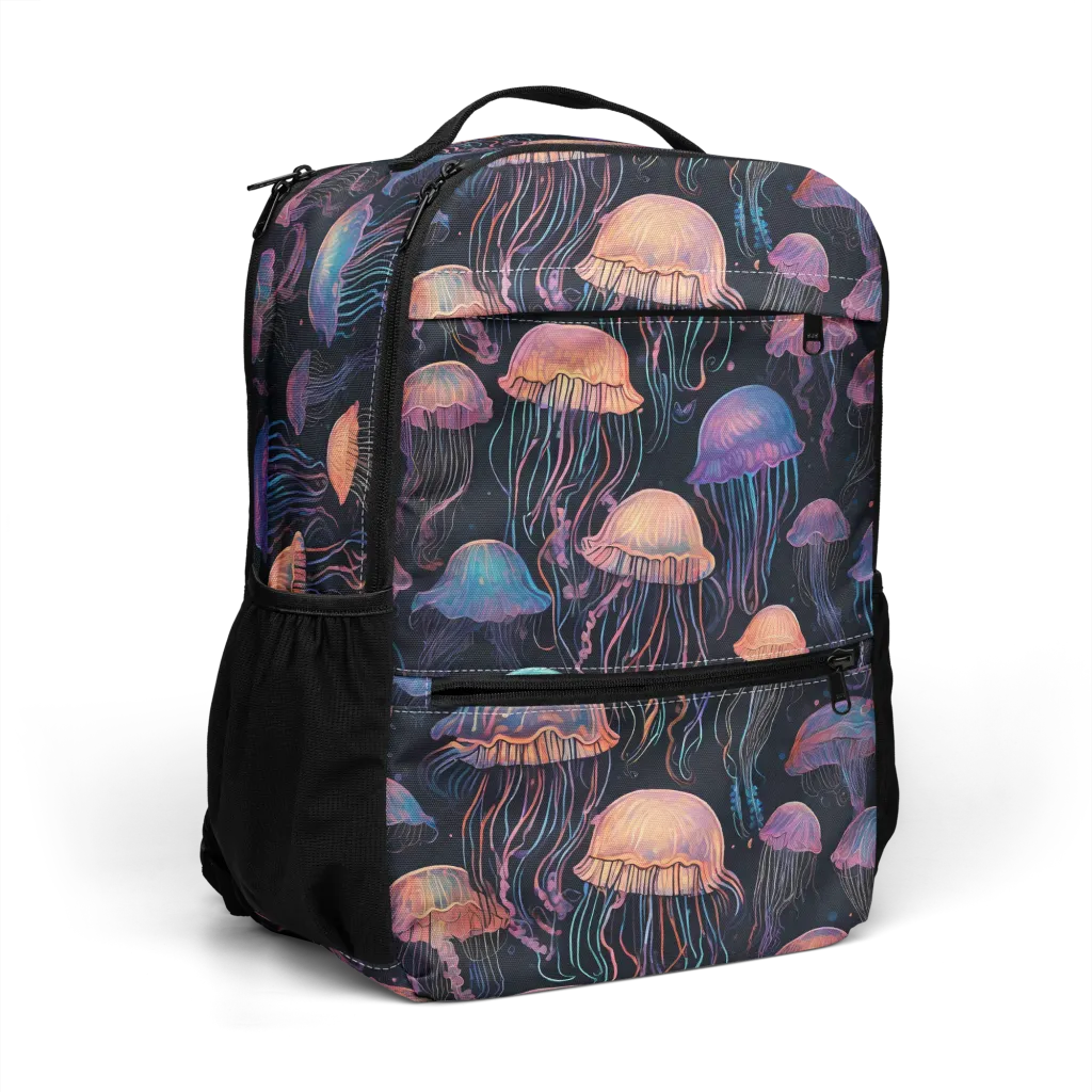 Luminous Medusa on Utility Backpack — Right Front