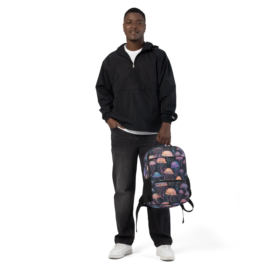 Luminous Medusa on Utility Backpack — Front