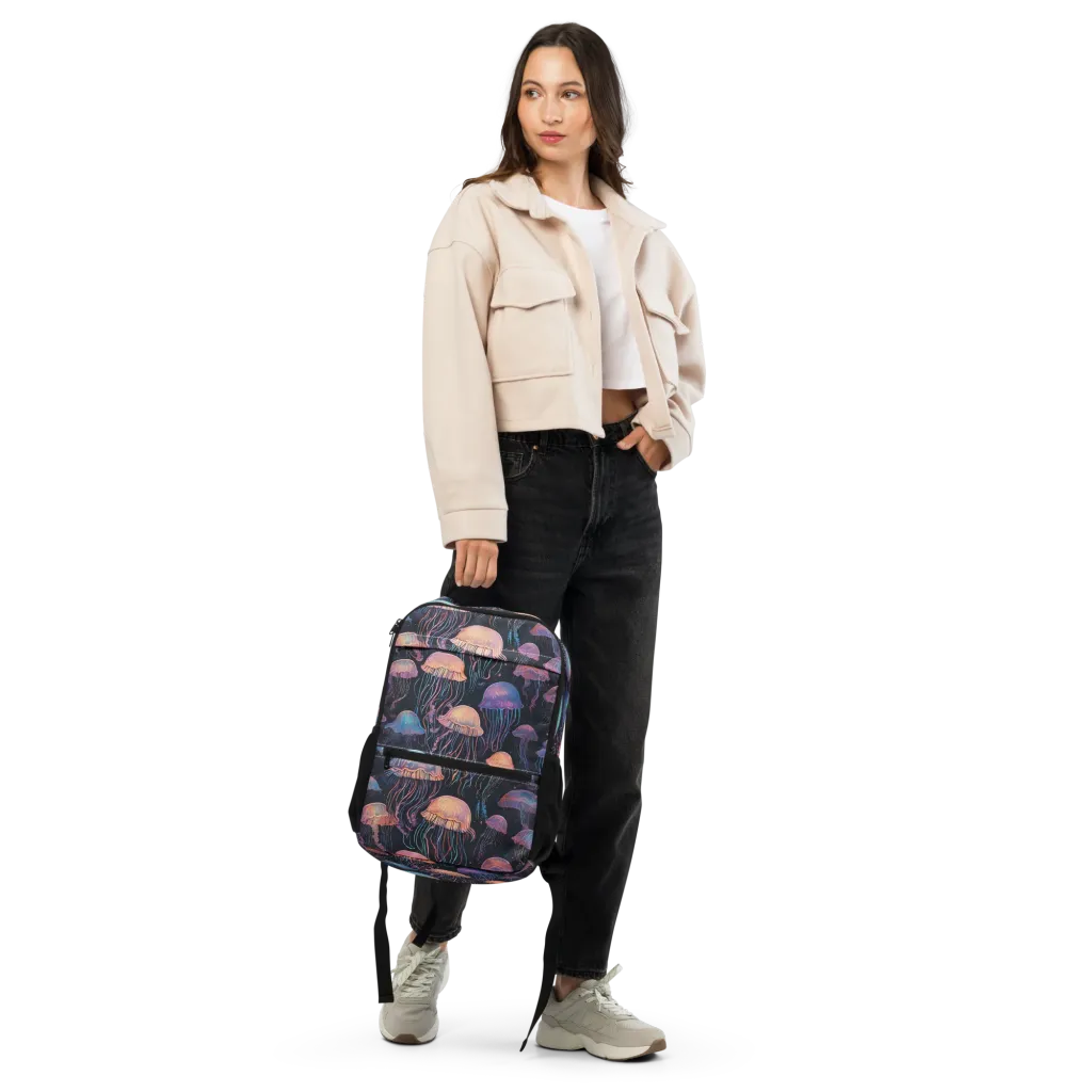 Luminous Medusa on Utility Backpack — Front