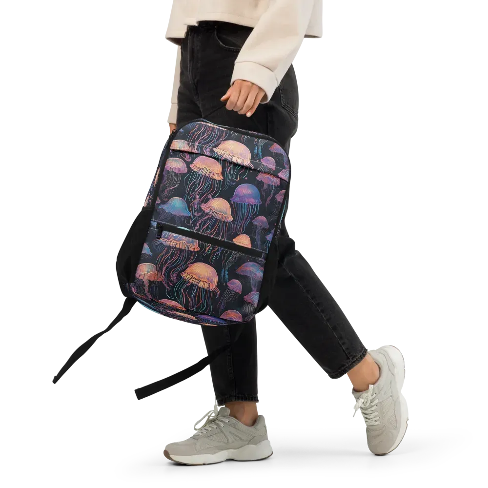 Luminous Medusa on Utility Backpack — Front