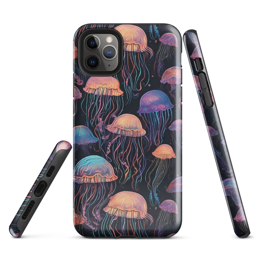 Luminous Medusa on Tough Case for iPhone® — Front