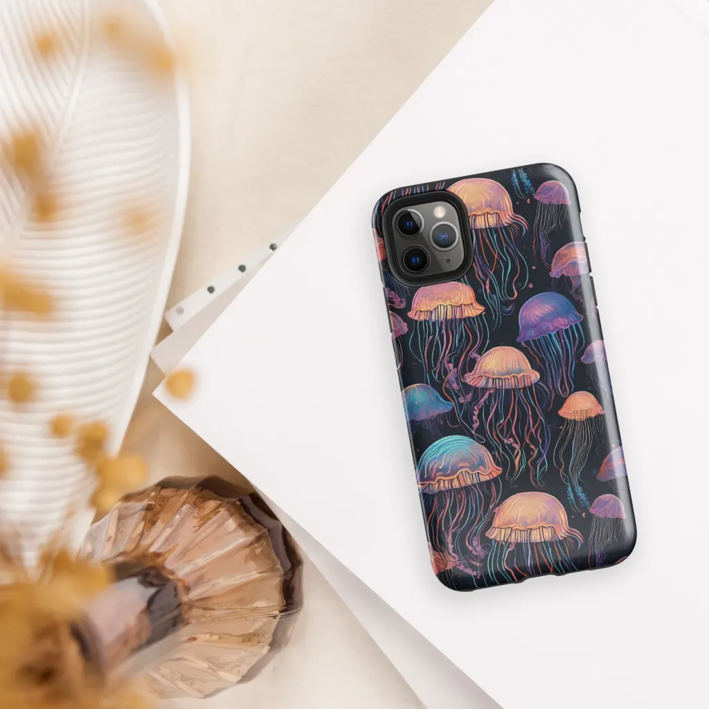 Luminous Medusa on Tough Case for iPhone® — Front