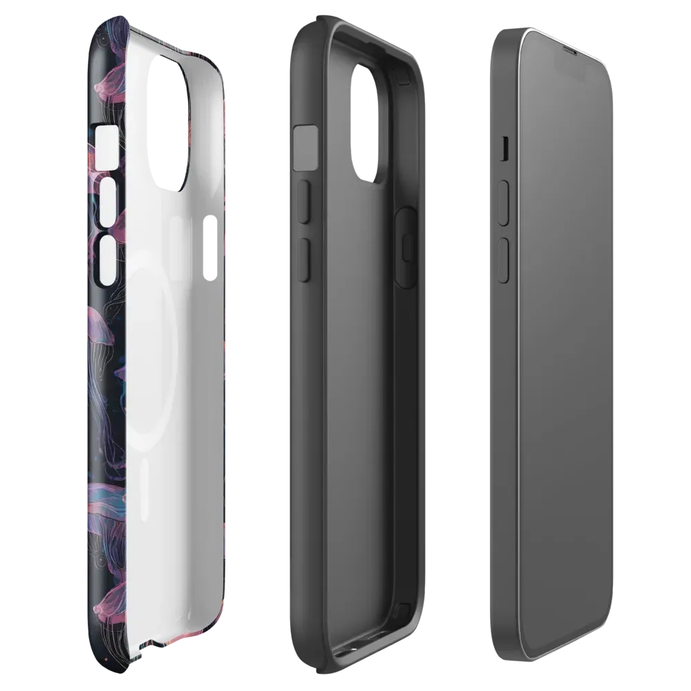 Luminous Medusa on MagSafe Tough Case for iPhone® — Front