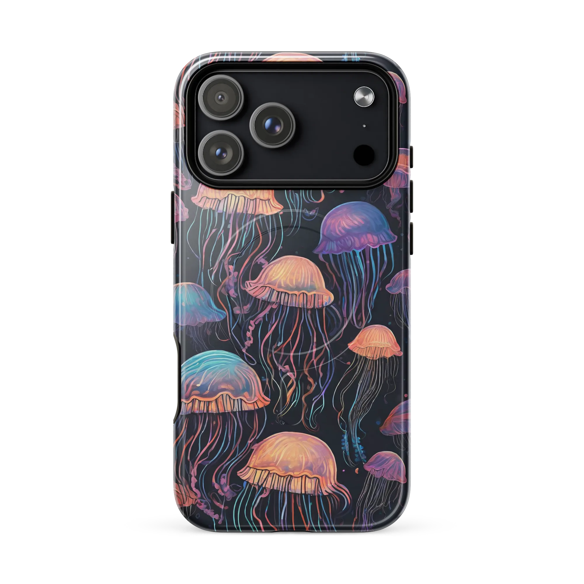 Luminous Medusa on MagSafe Tough Case for iPhone® — Front
