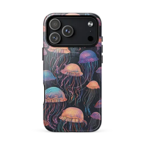 Luminous Medusa on a MagSafe Tough Case for iPhone®