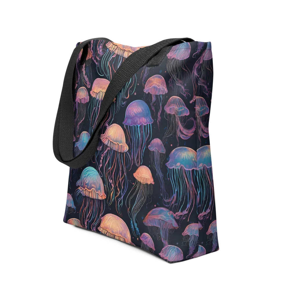 Luminous Medusa on Tote Bag — Front
