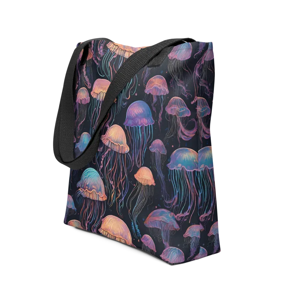 Luminous Medusa on Tote Bag — Front