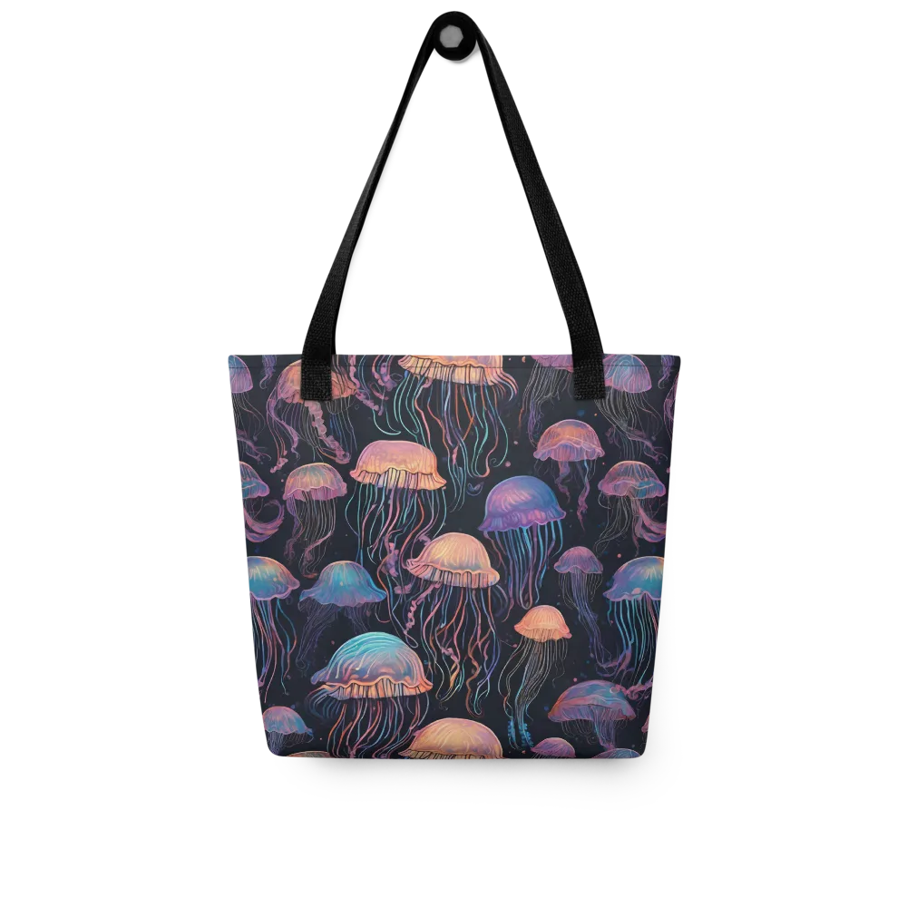 Luminous Medusa on Tote Bag — Front